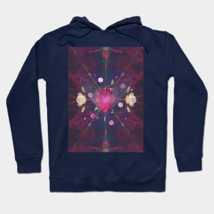 Heart, roses, arrows Hoodie